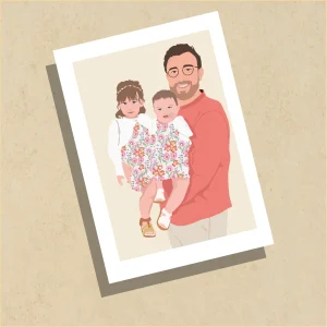 Affiche photo détaillée personnalisée