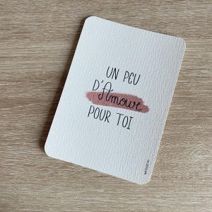 Carte "amour"